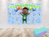 Cody Afro Birthday Backdrop Baby Melon – 5x3 and 7x5 FT Party Banner, Cody Baby Melon Decoration