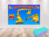 Goodnight, Goodnight Construction Site Birthday Backdrop - 5x3 ft and 7x5 ft Banner
