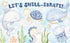 Let's Shell-ebrate! Under The Sea Birthday Backdrop 5x3 FT - Ocean Theme Party