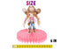 5 Pcs Charming Pink Cowgirl Table Honeycombs - Perfect for Rustic Baby Showers & Western Birthday Parties