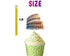 Landmarks Cupcake Toppers - Set of 10 | World Monuments Party Decorations | Travel-Themed Toppers (Copy)