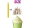 Mexico-Themed Cupcake Toppers - Set of 10 | Fiesta Party Decorations | Mexican Culture Toppers